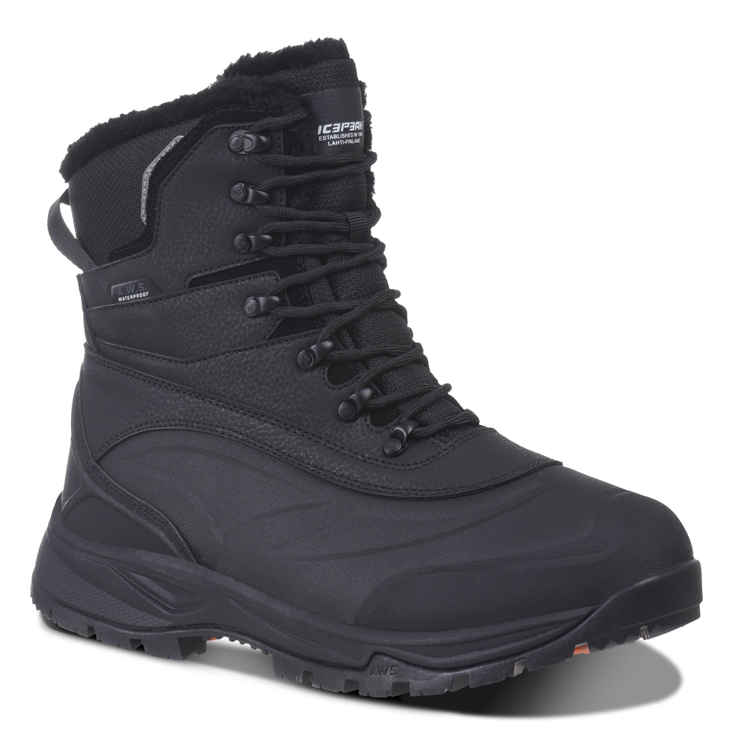 Icepeak Ahmo Winterschuh Herren – Basic black