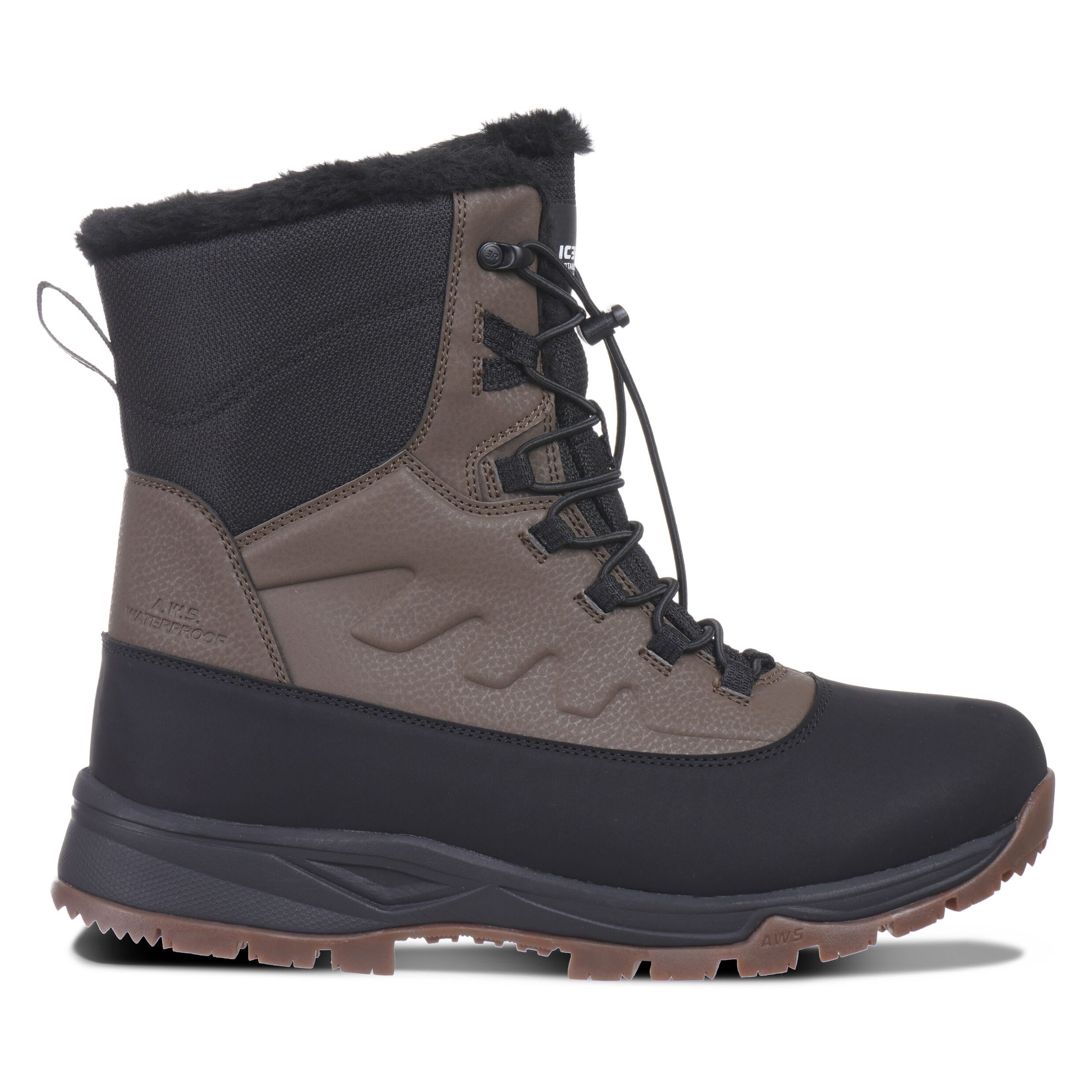 Icepeak Alofi Winterschuh Herren – Chocolate brown