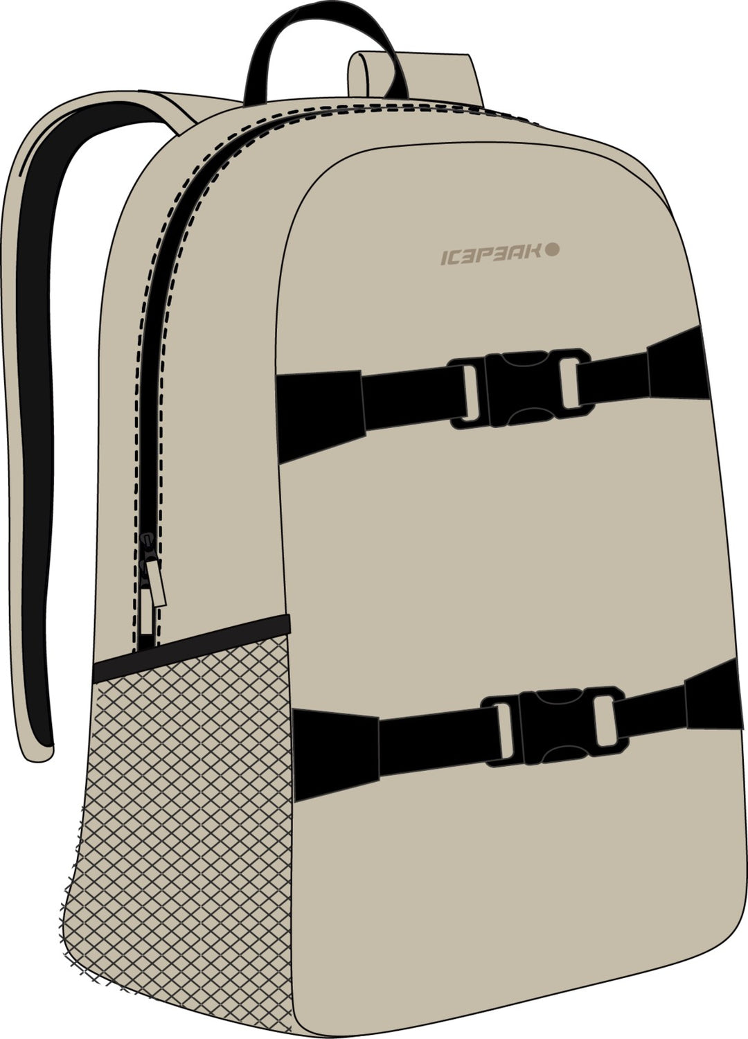 Icepeak Graford Rucksack Unisex – Cement