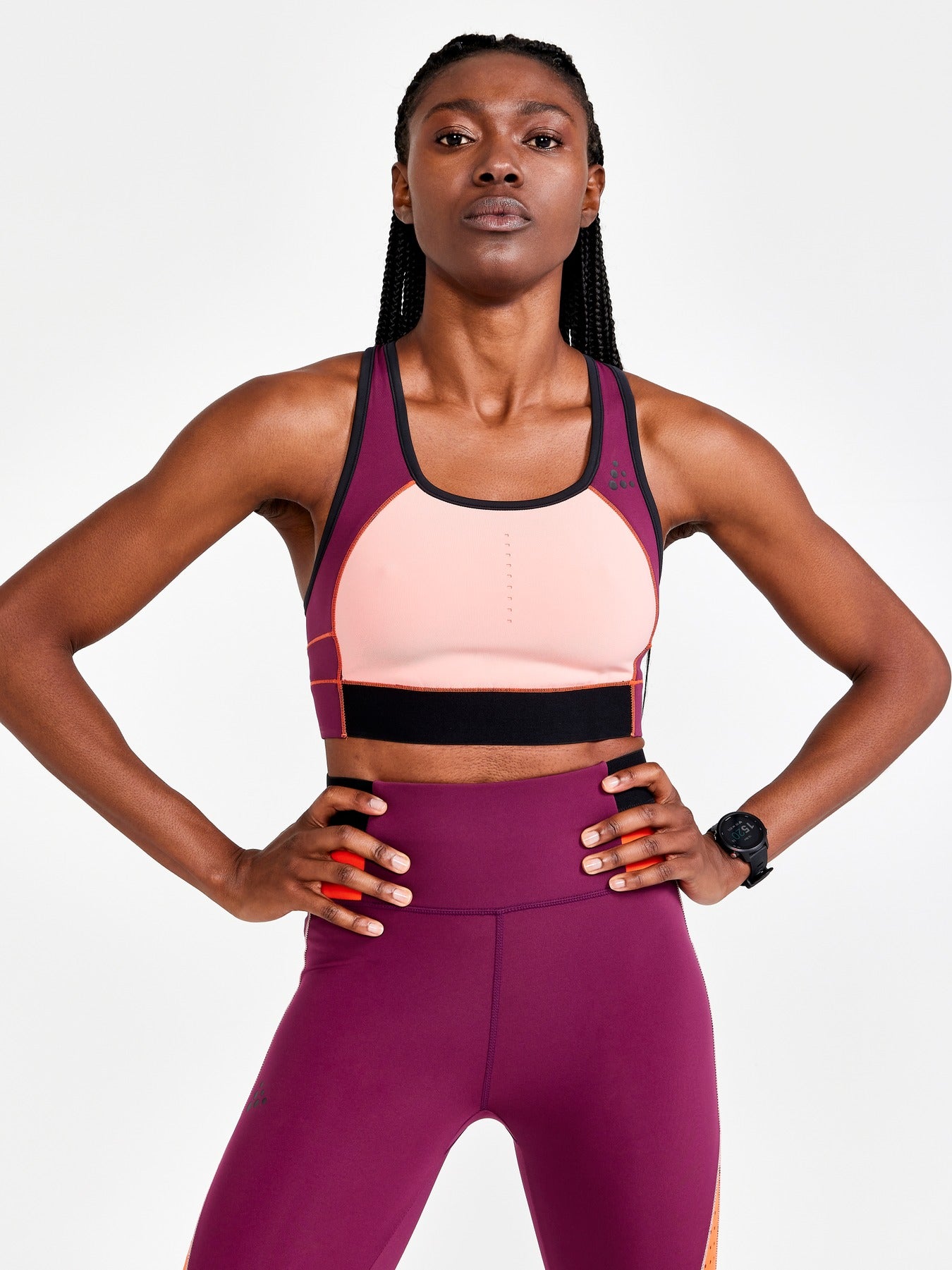 Craft PRO Charge Blocked Sport Top Damen