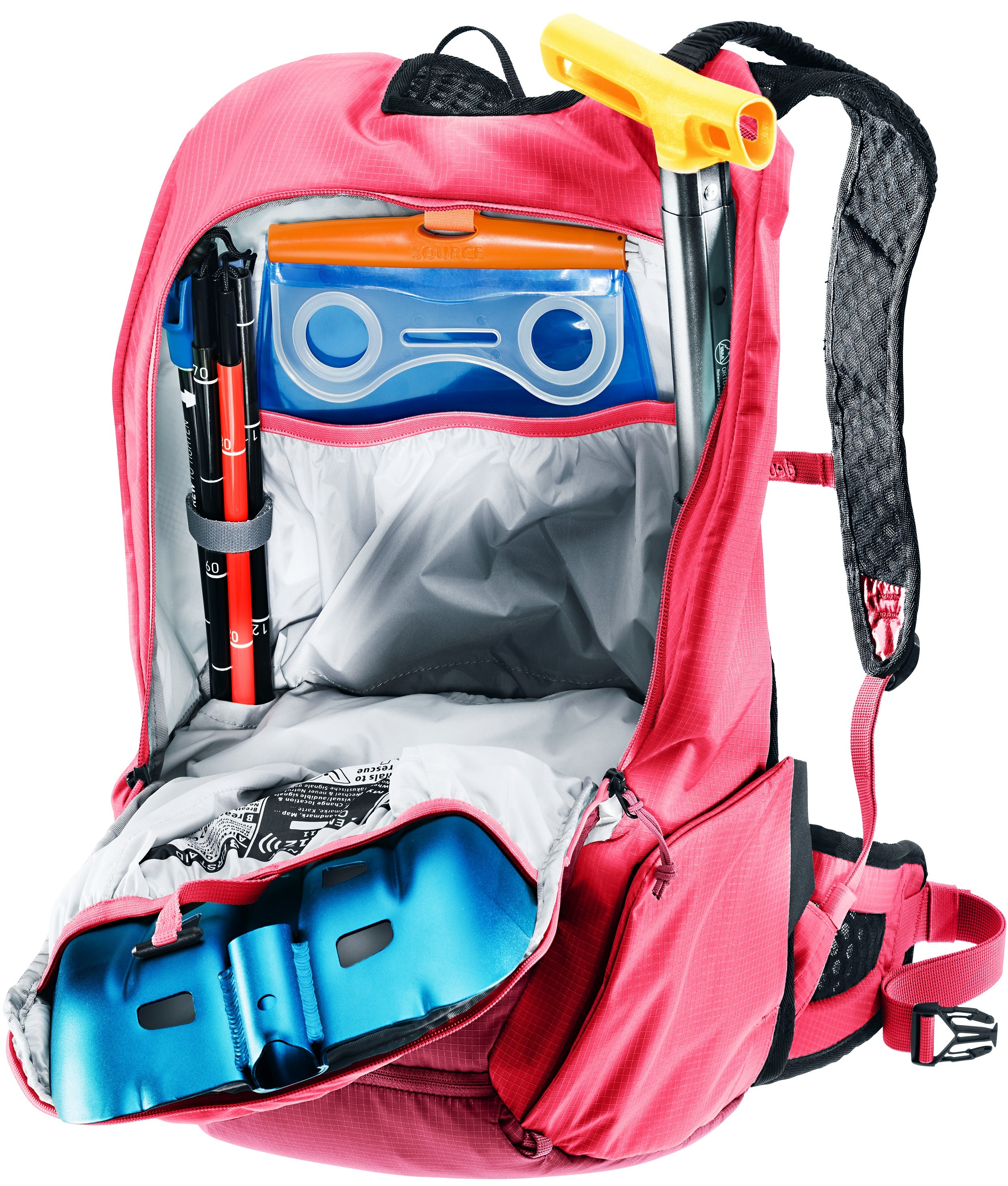 Deuter Updays 20 Skitourenrucksack Unisex – Ruby-hibiscus