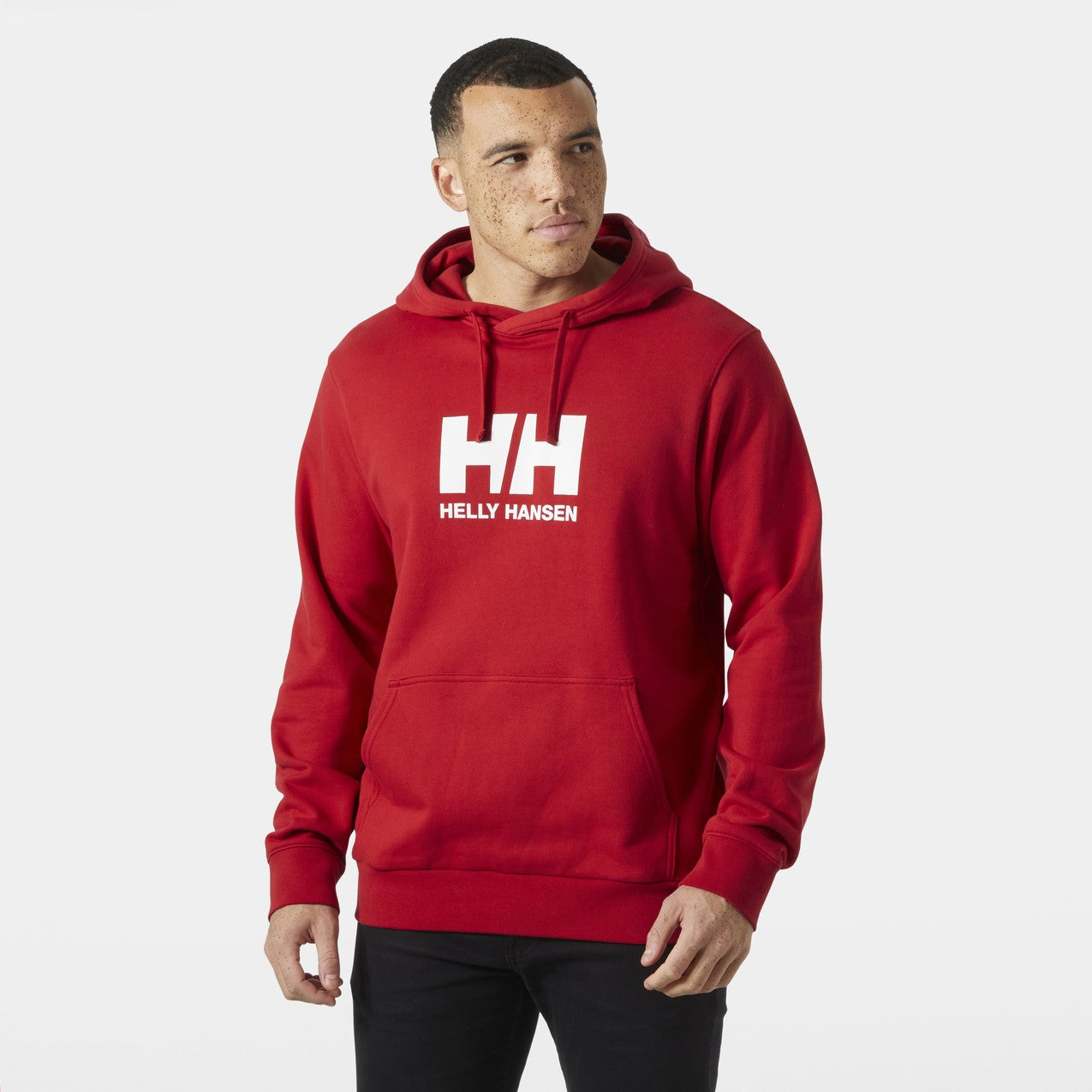 Helly Hansen HH Logo Kapuzenpullover Herren – 162 red
