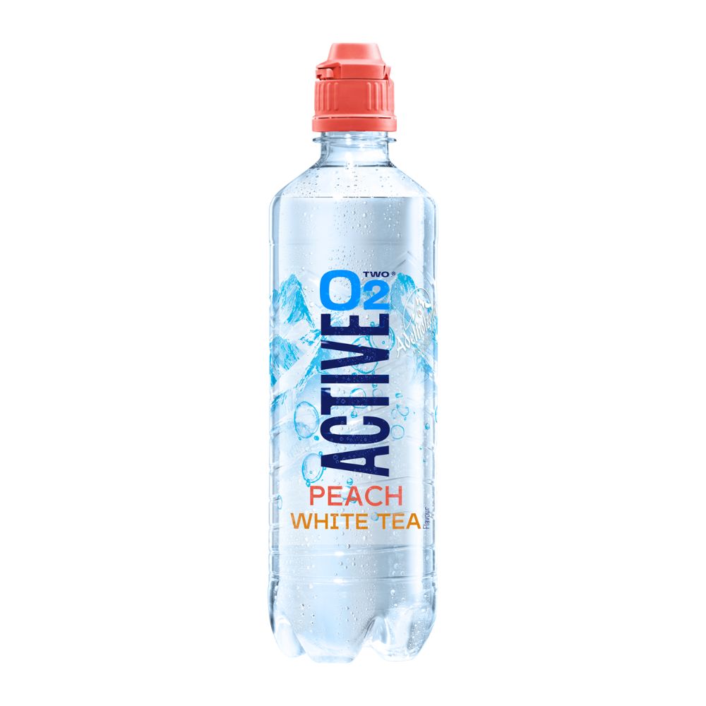 Active O2 Peach White Tea 6x500ml