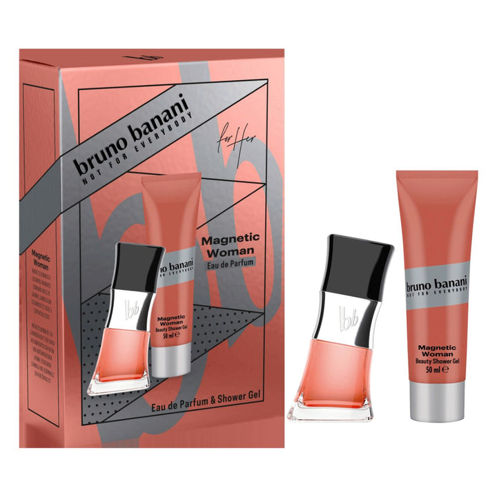 Bruno Banani Magnetic Women EDT 30ml und Duschgel 50ml Geschenkset