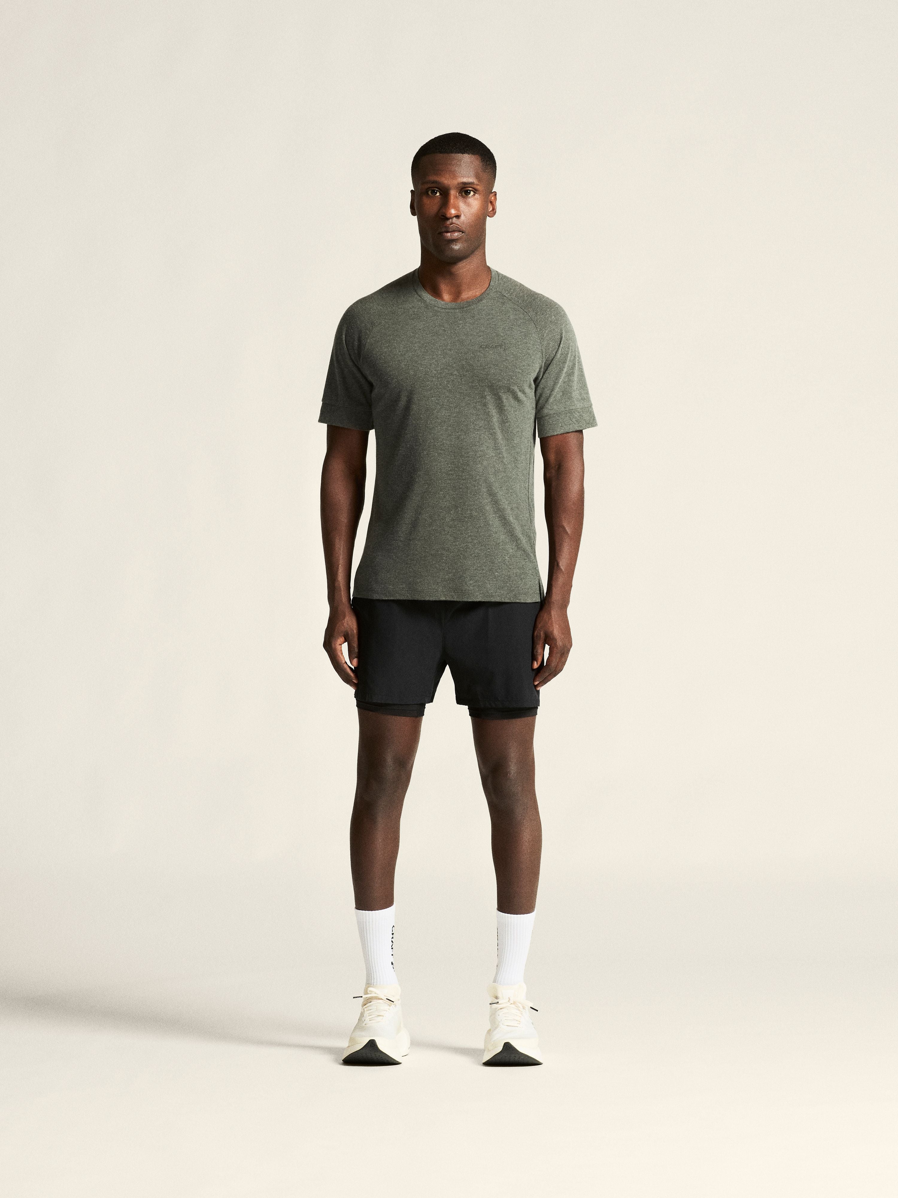Craft Wool Funktionsshirt Kurzarm Herren