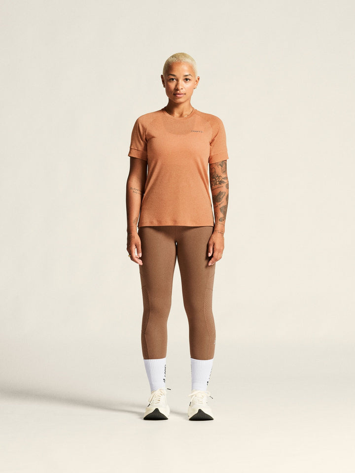 Craft Wool Funktionsshirt Kurzarm Damen