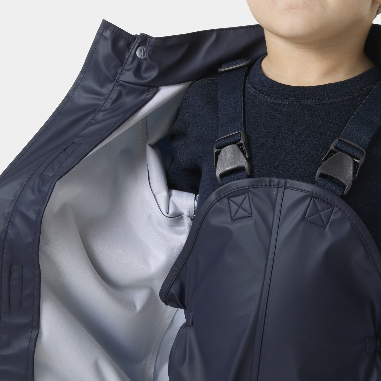 Helly Hansen Bergen 2.0 PU Regenset Kinder – Navy