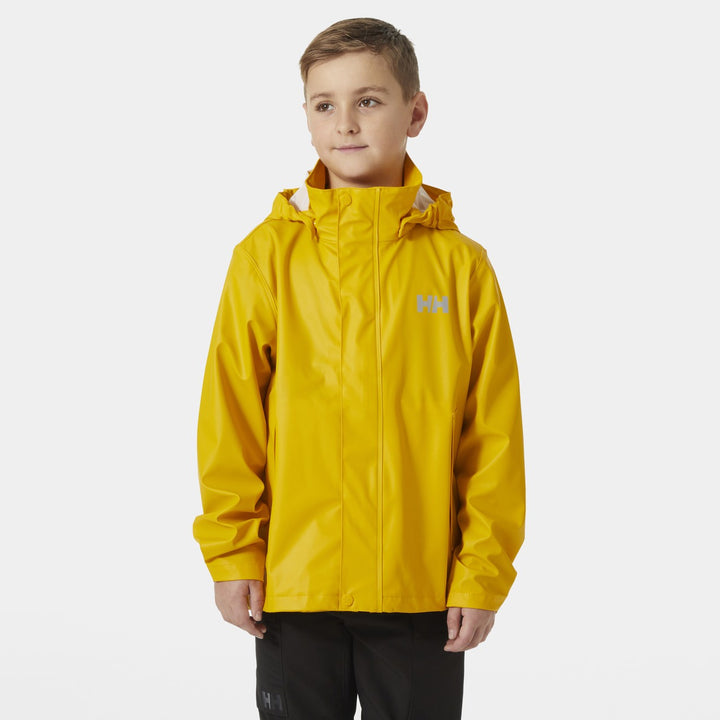 Helly Hansen Moss Regenjacke Kinder – Essential yellow