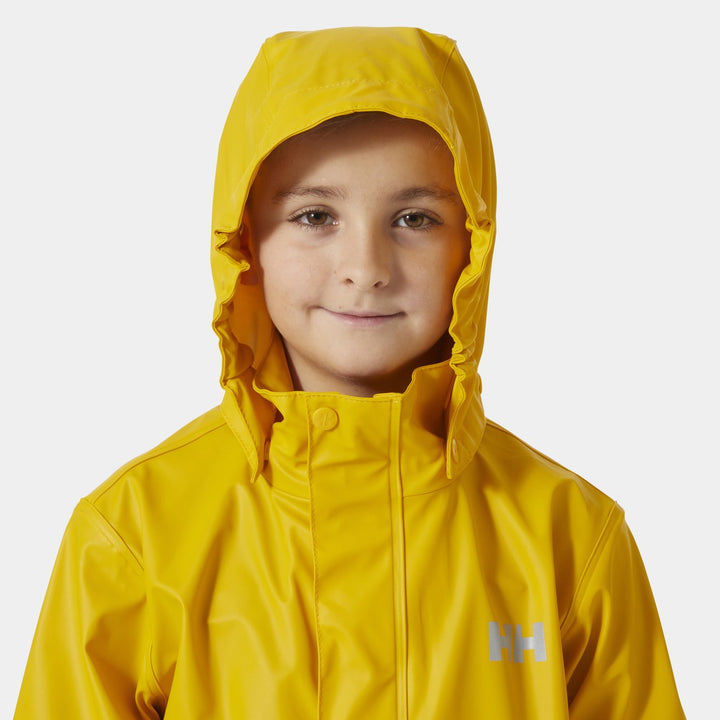 Helly Hansen Moss Regenjacke Kinder – Essential yellow