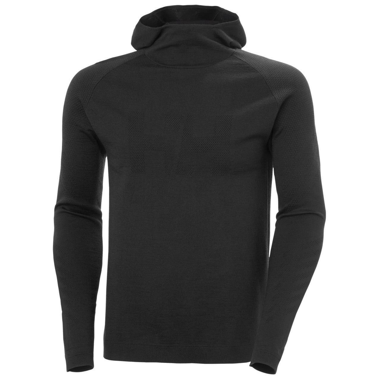 Helly Hansen Lifa Merino Knitevo Hoodie Herren – Black