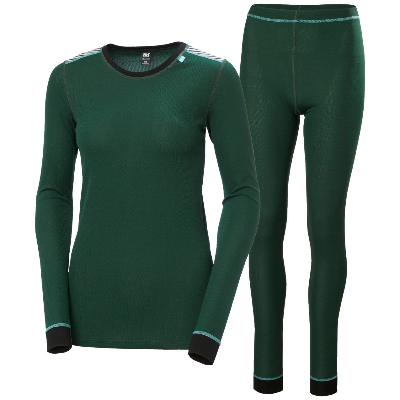 Helly Hansen Comfort Light Funktionsunterwäsche-Set Damen – Jungle Green