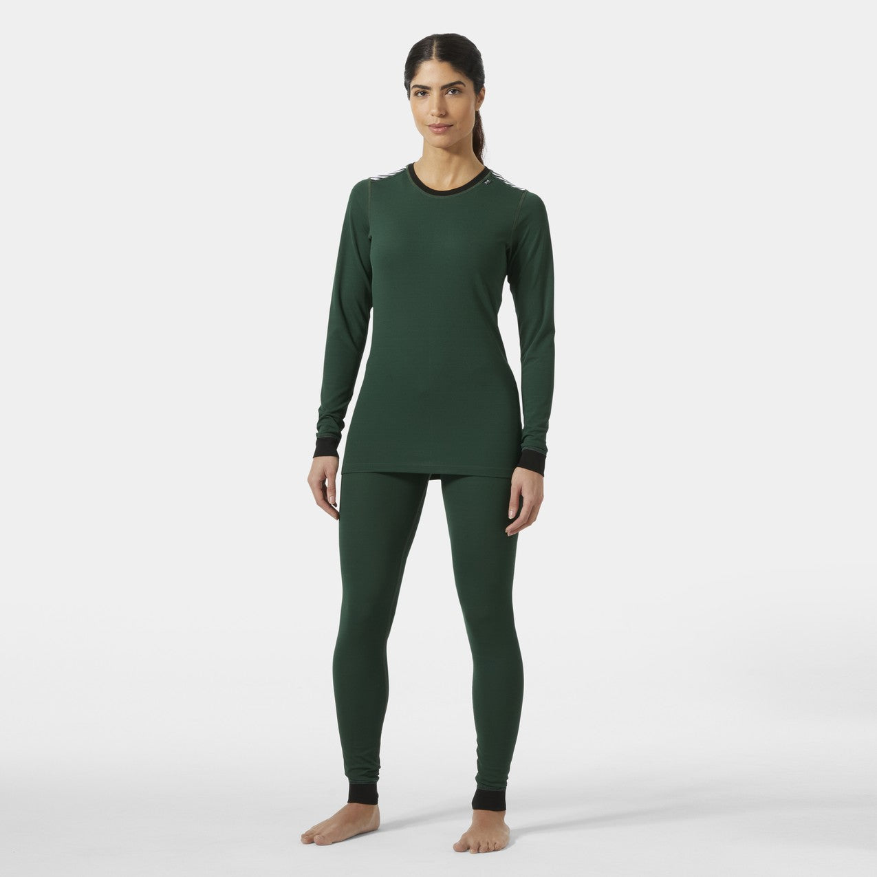 Helly Hansen Comfort Light Funktionsunterwäsche-Set Damen – Jungle Green