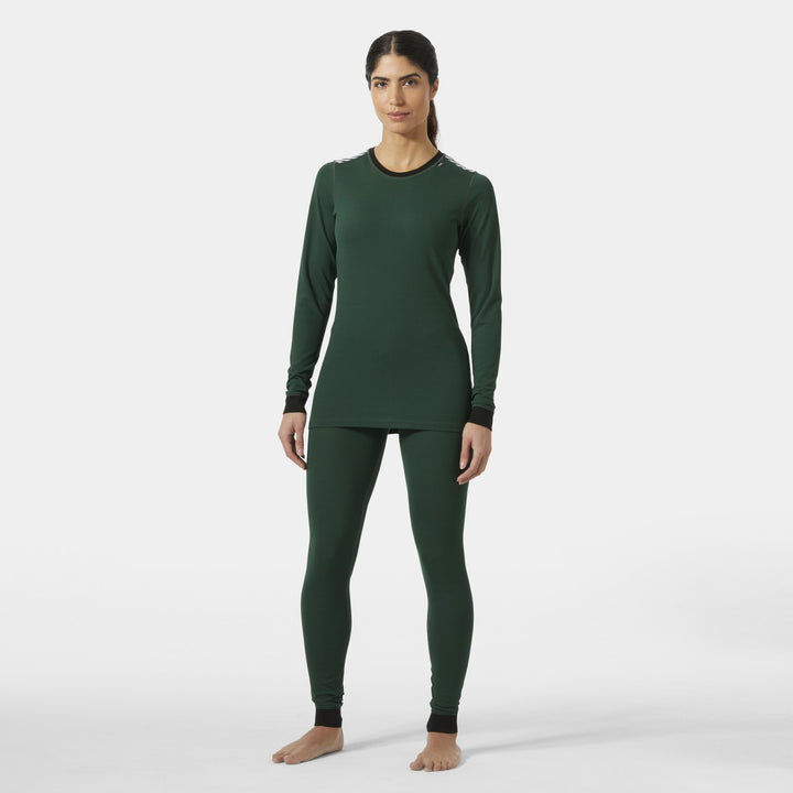 Helly Hansen Comfort Light Funktionsunterwäsche-Set Damen – Jungle Green