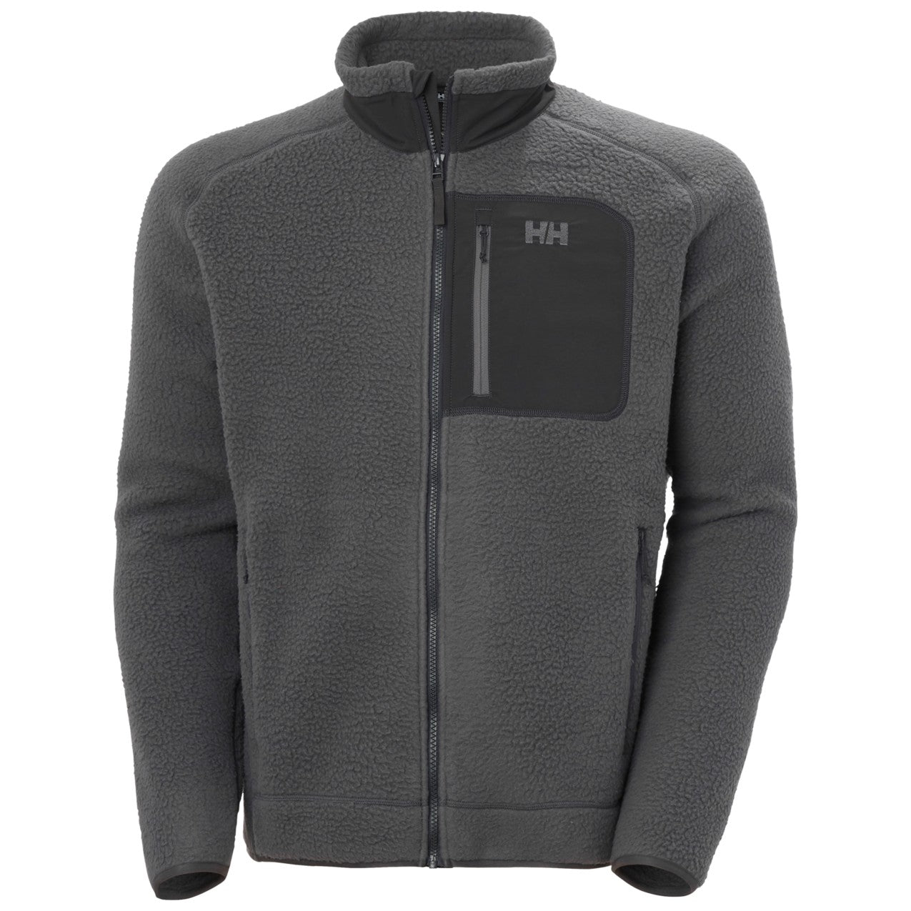 Helly Hansen Panorama Pile Block Fleecejacke Herren – Thunder Grey