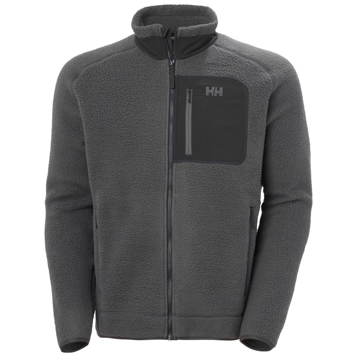 Helly Hansen Panorama Pile Block Fleecejacke Herren – Thunder Grey