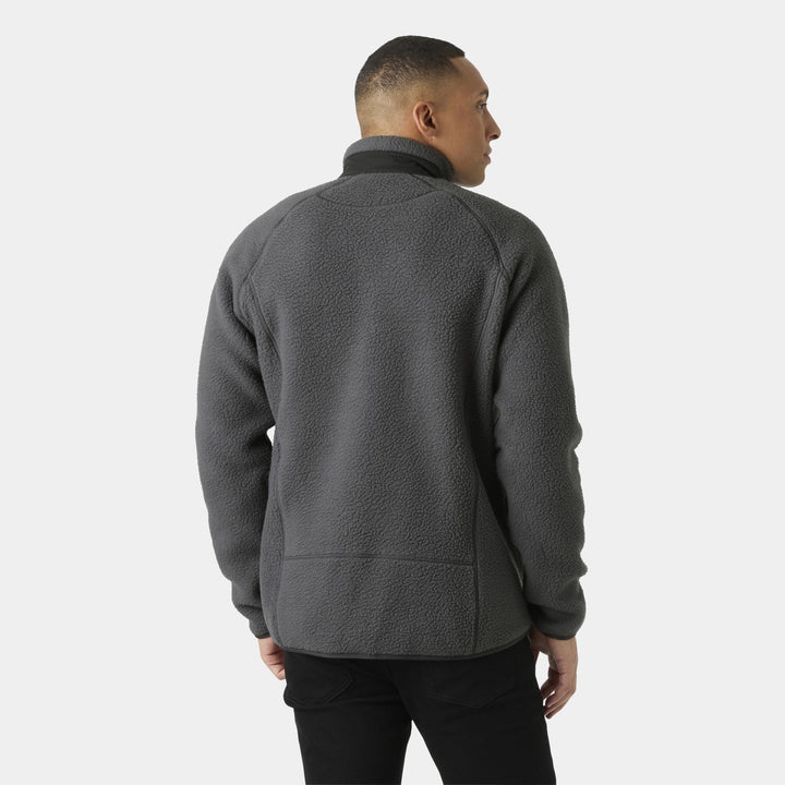 Helly Hansen Panorama Pile Block Fleecejacke Herren – Thunder Grey