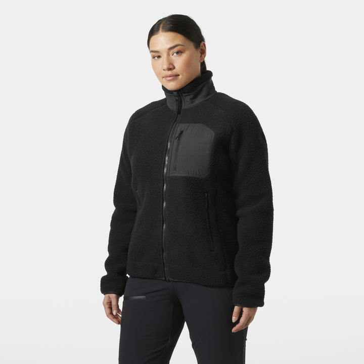 Helly Hansen Imperial Pile Block Fleecejacke Damen – Black