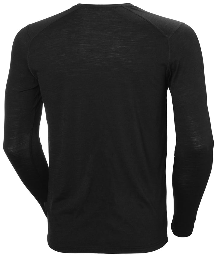 Helly Hansen Durawool Crew Funktionsshirt Herren – Black