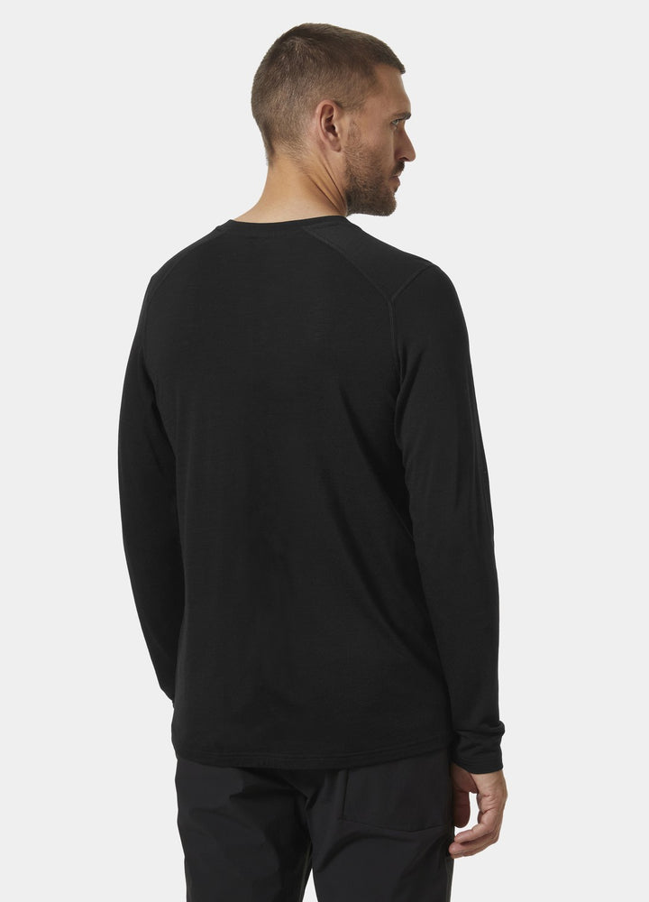 Helly Hansen Durawool Crew Funktionsshirt Herren – Black