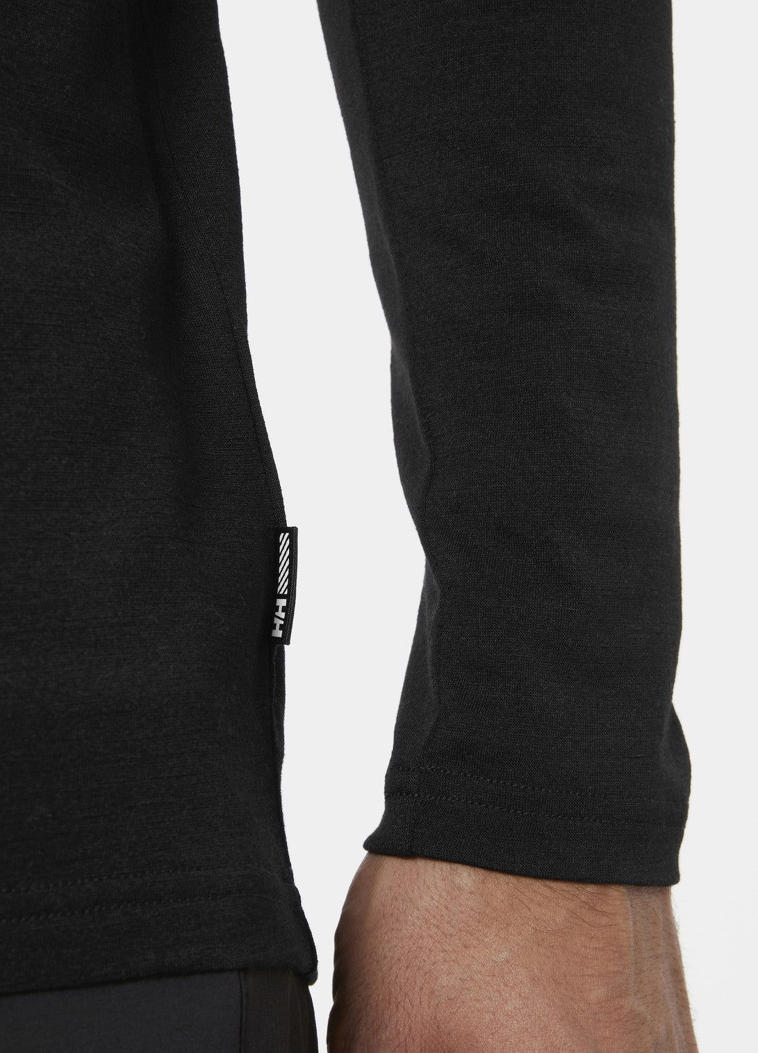 Helly Hansen Durawool Crew Funktionsshirt Herren – Black