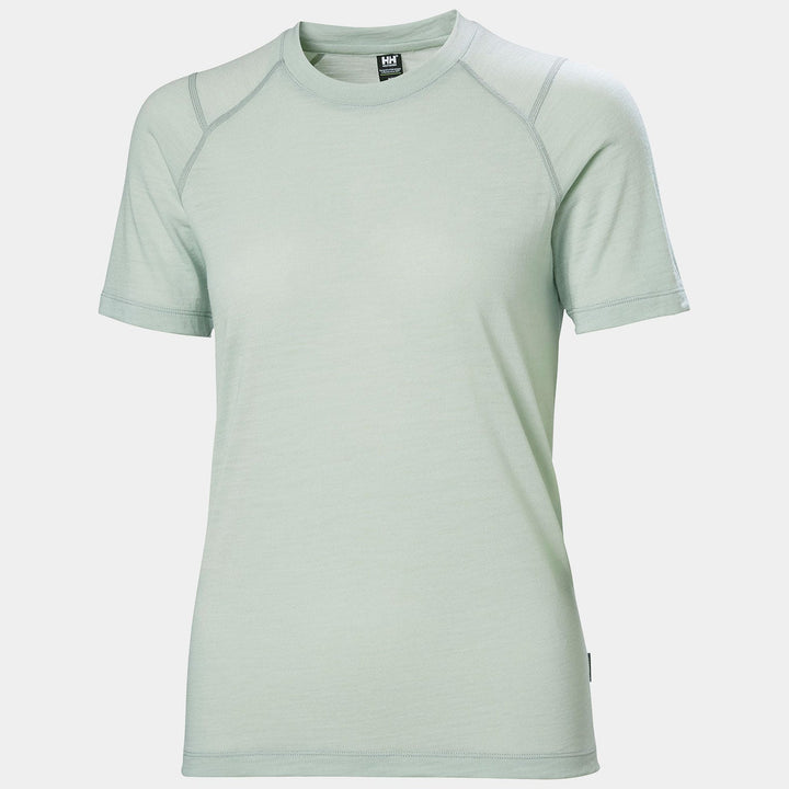 Helly Hansen Durawool T-Shirt Damen – Green mist