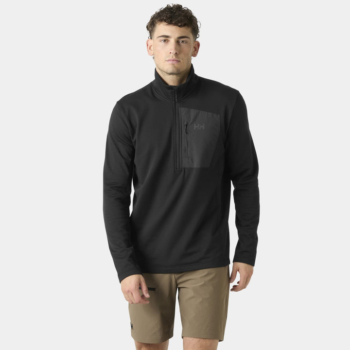 Helly Hansen Versalite 1/2 Zip Fleecepullover Herren – Black