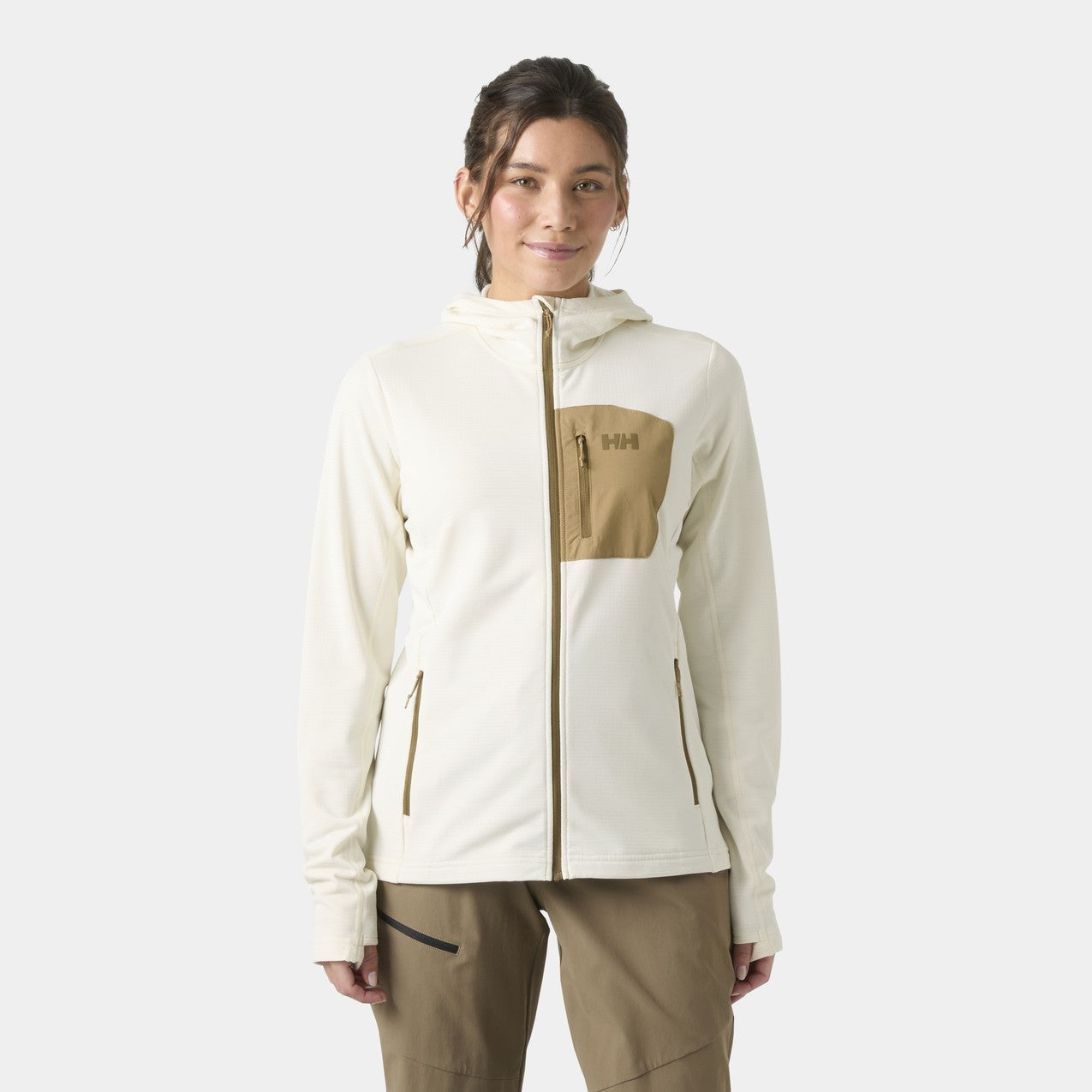 Helly Hansen Versalite Hooded Fleecejacke Damen – Snow