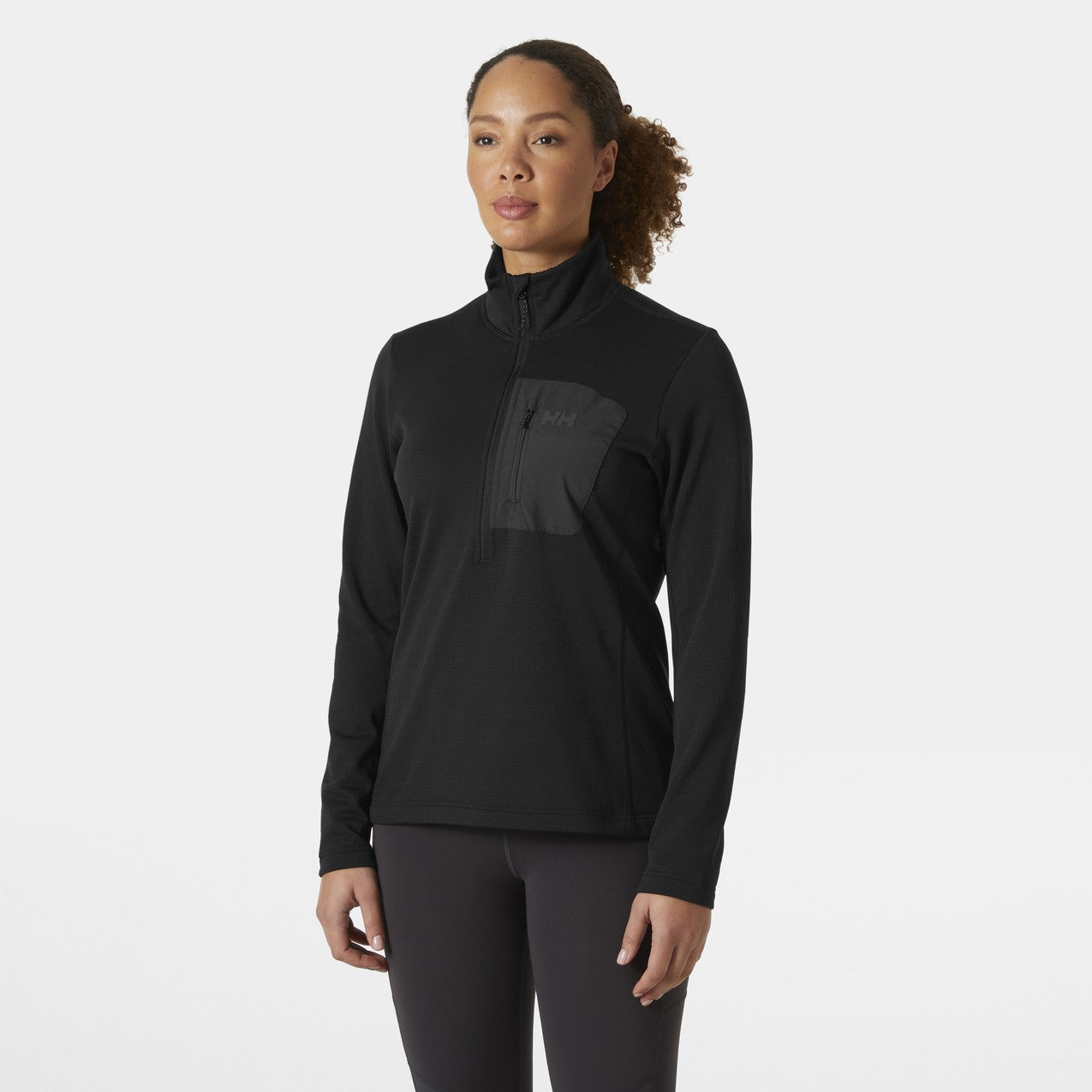 Helly Hansen Versalite 1/2 Zip Fleecepullover Damen – Black