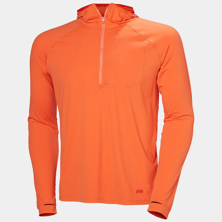 Helly Hansen Shine Half-Zip Langarmshirt Herren – Bonfire