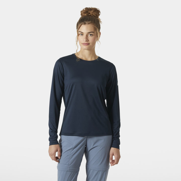 Helly Hansen Tech Crew 2.0 Langarmshirt Damen – Navy