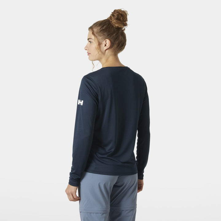 Helly Hansen Tech Crew 2.0 Langarmshirt Damen – Navy
