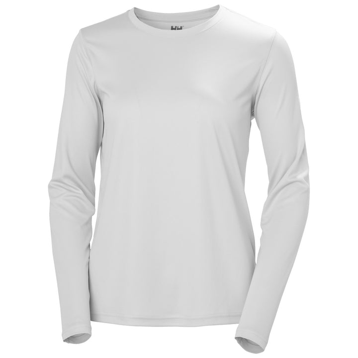 Helly Hansen Tech Crew 2.0 Langarmshirt Damen – Grey fog