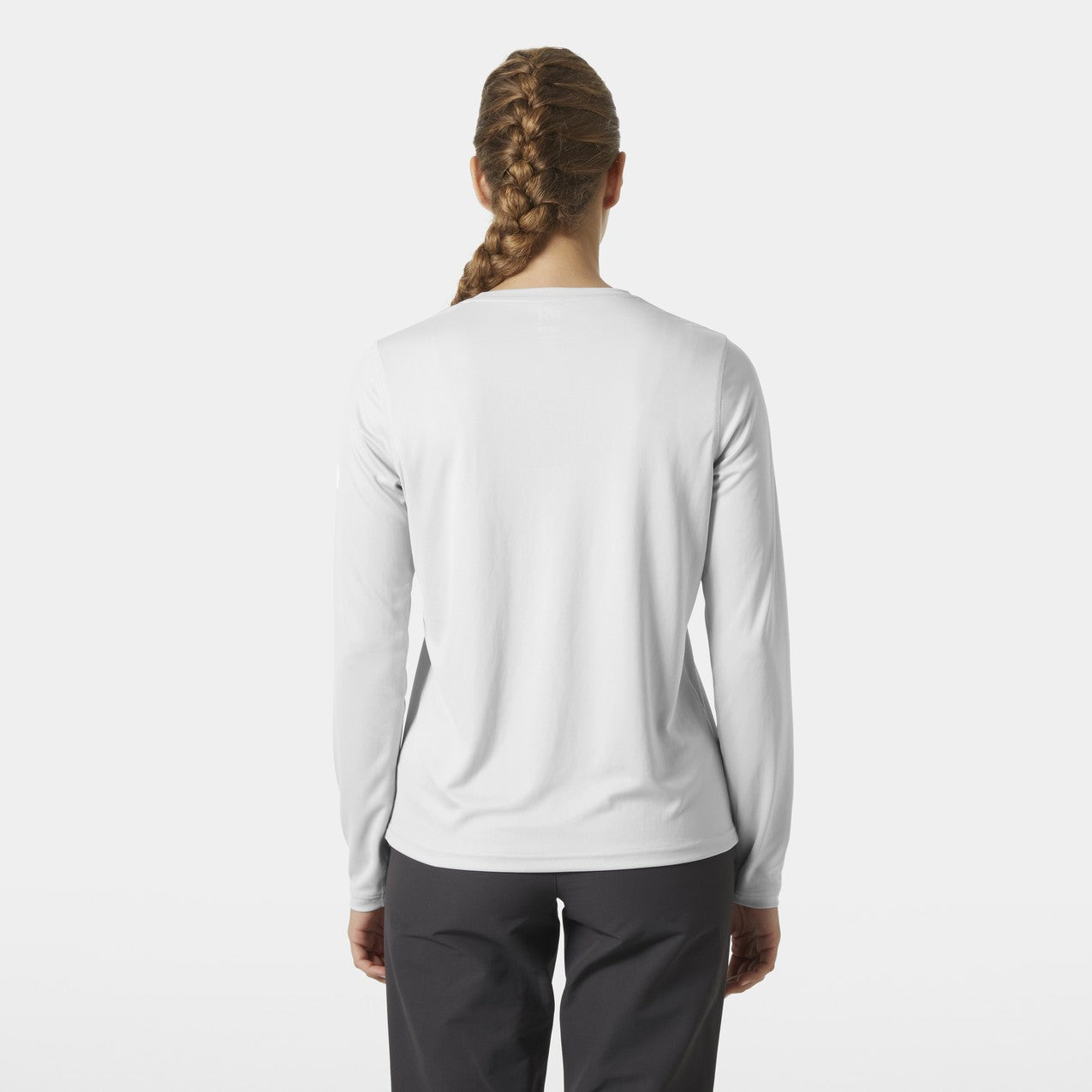 Helly Hansen Tech Crew 2.0 Langarmshirt Damen – Grey fog