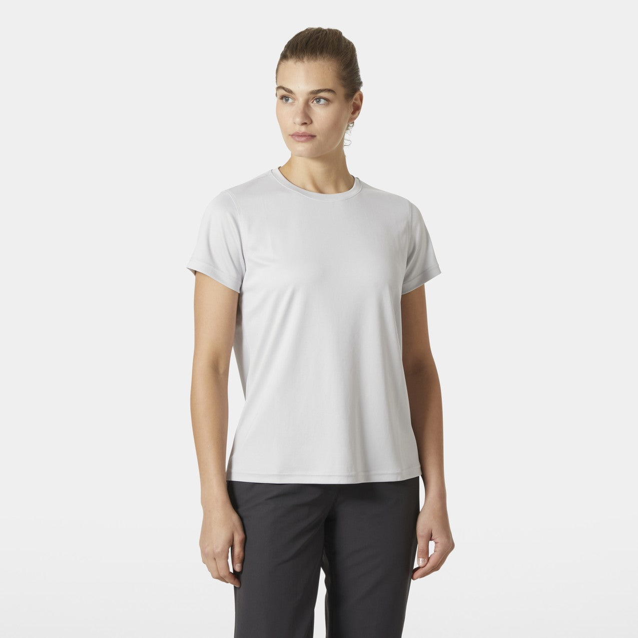 Helly Hansen Tech 2.0 T-Shirt Damen – Grey fog