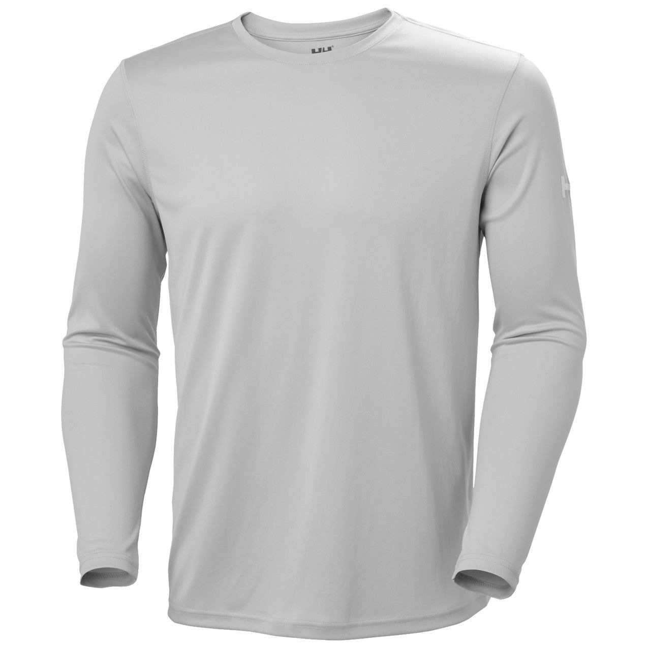 Helly Hansen Tech Crew 2.0 Langarmshirt Herren – Grey fog
