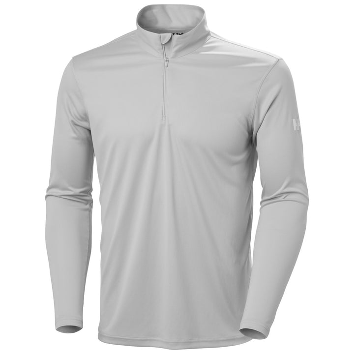 Helly Hansen Tech 1/2 Zip 2.0 Langarmshirt Herren – Grey fog