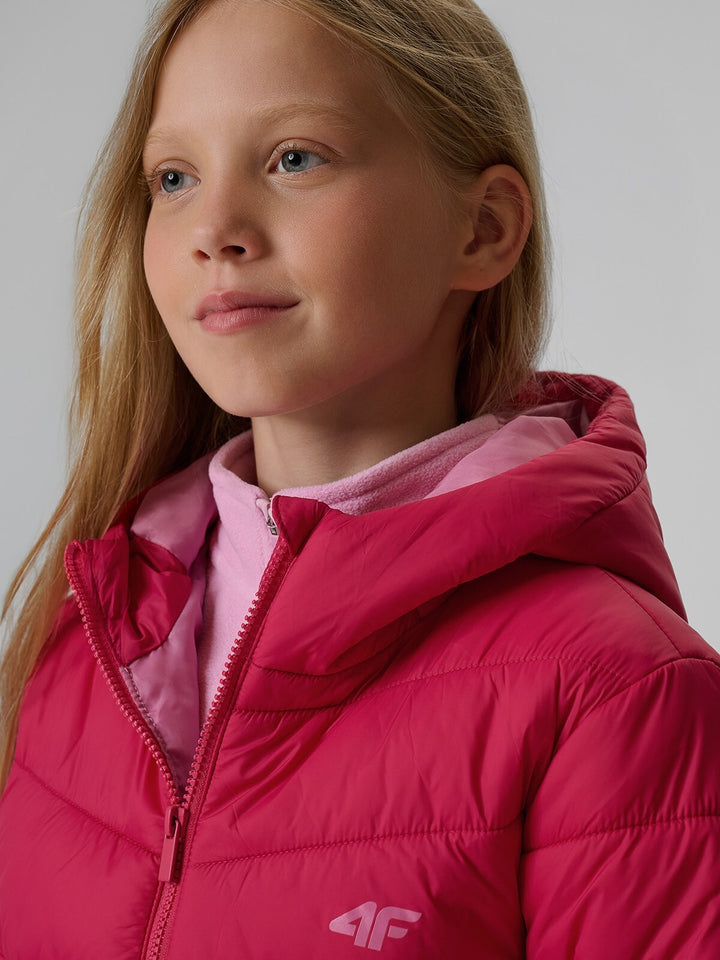 4F F0917 Isolationsjacke Kinder – HOT PINK