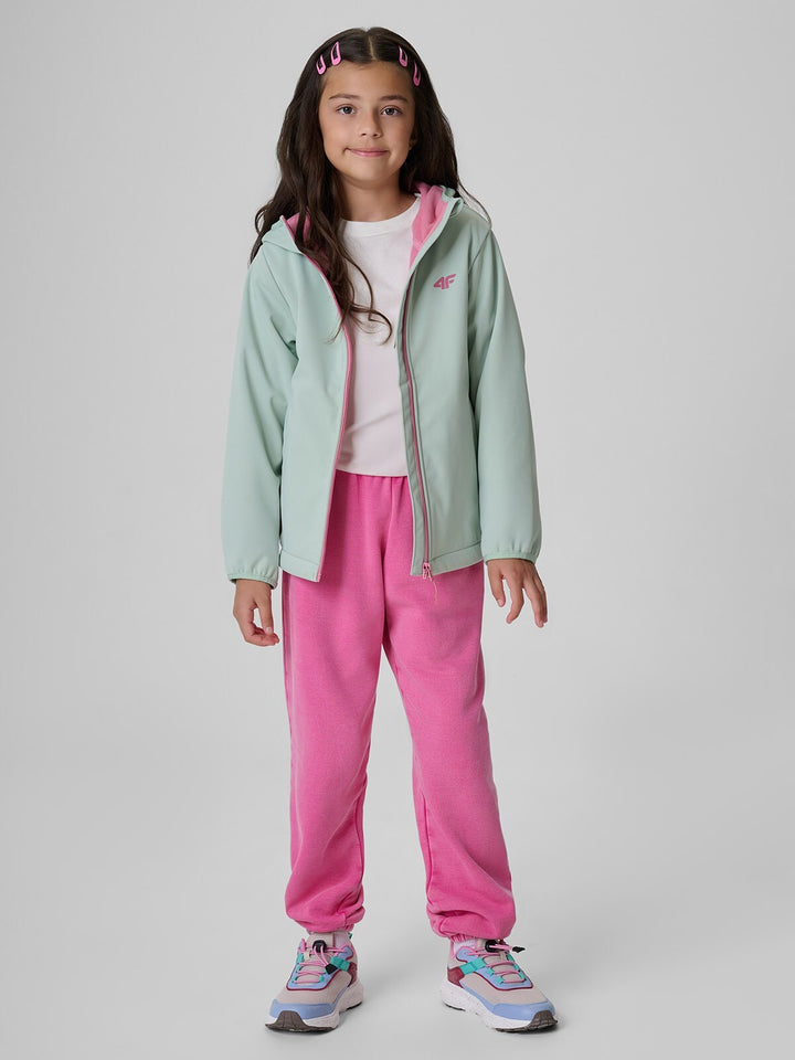 4F F601 Softshelljacke Kinder – MINT