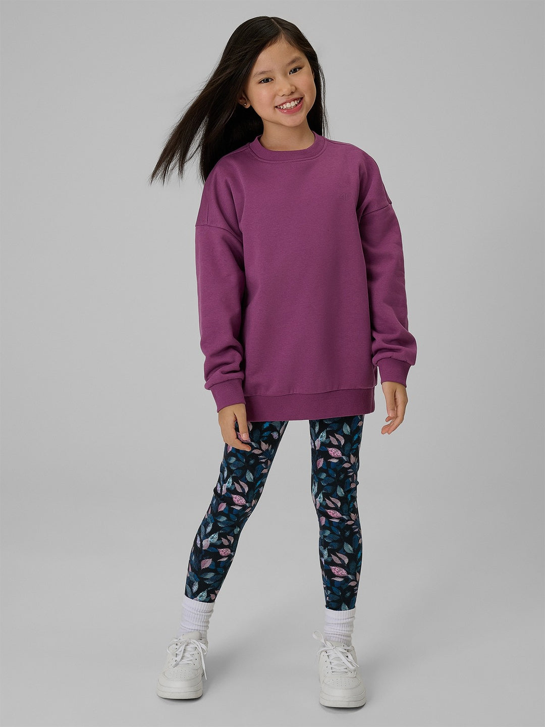 4F F314 Leggings Kinder – MULTICOLOUR ALLOVER