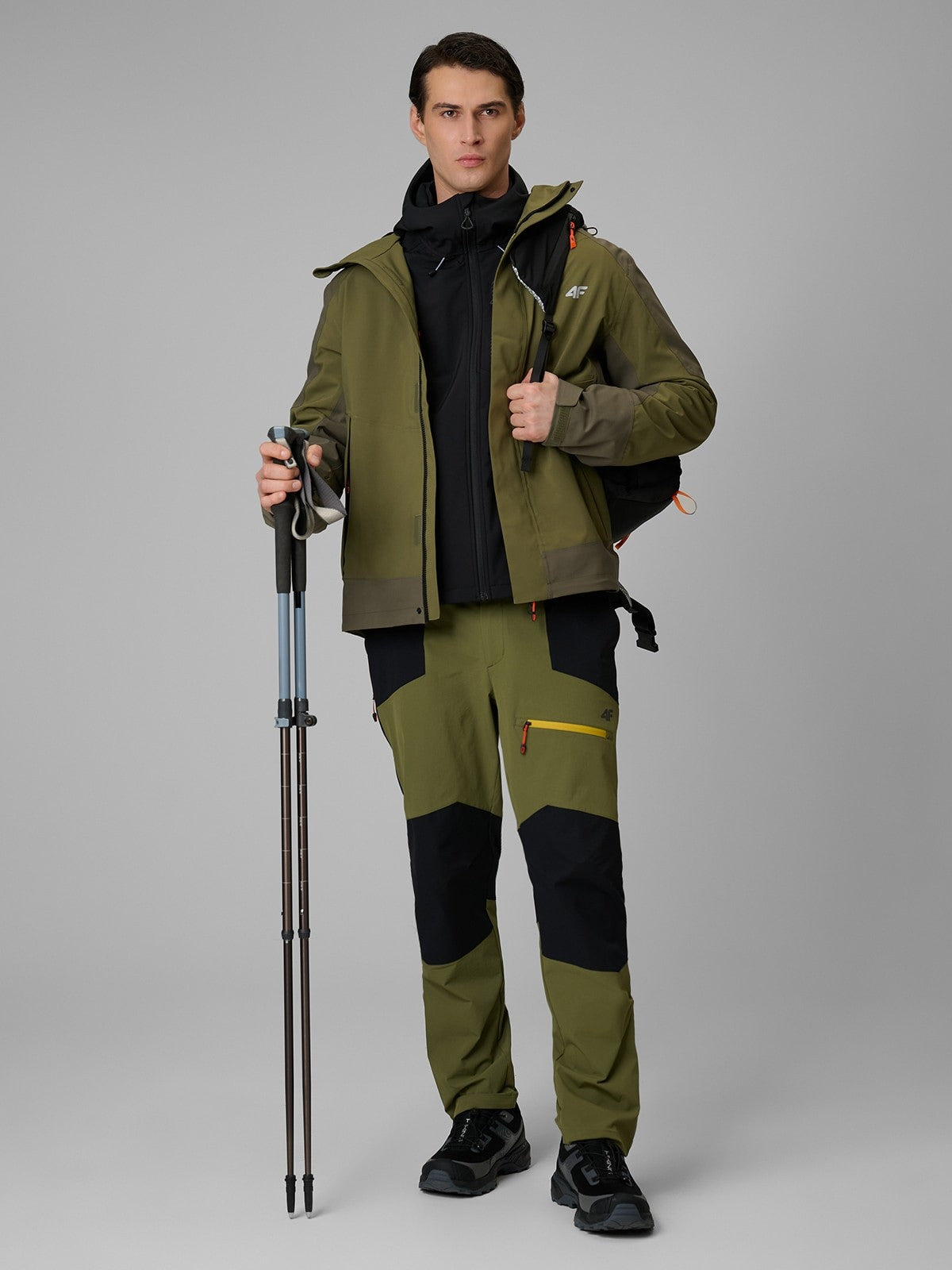 4F M1103 Trekkingjacke Herren – Khaki