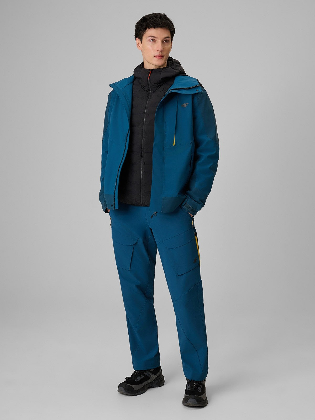 4F M1103 Trekkingjacke Herren – Teal