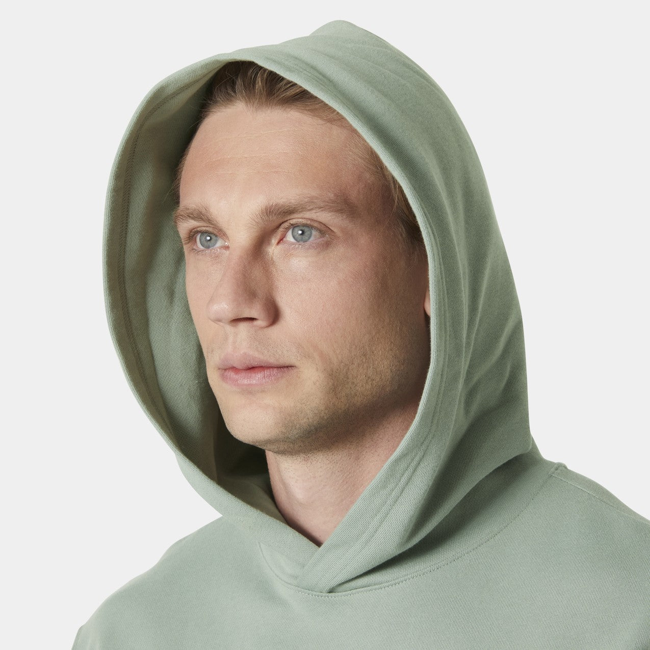 Helly Hansen Core Graphic Kapuzensweatshirt Herren – Eucalyptus