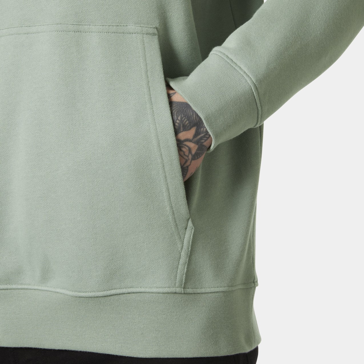 Helly Hansen Core Graphic Kapuzensweatshirt Herren – Eucalyptus