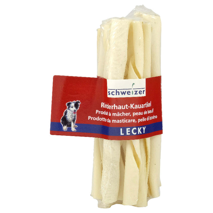 Lecky Rinderhaut Twist Sticks