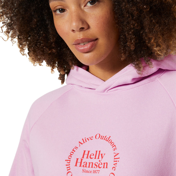 Helly Hansen Core Graphic Kapuzenpullover Damen