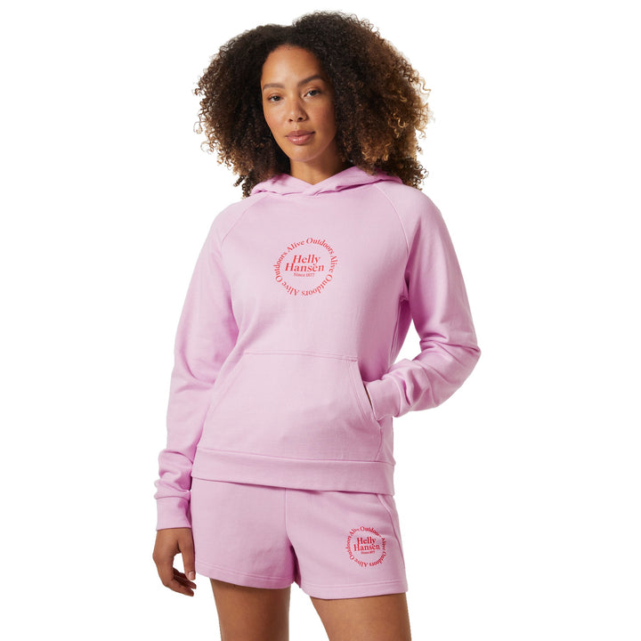 Helly Hansen Core Graphic Kapuzenpullover Damen