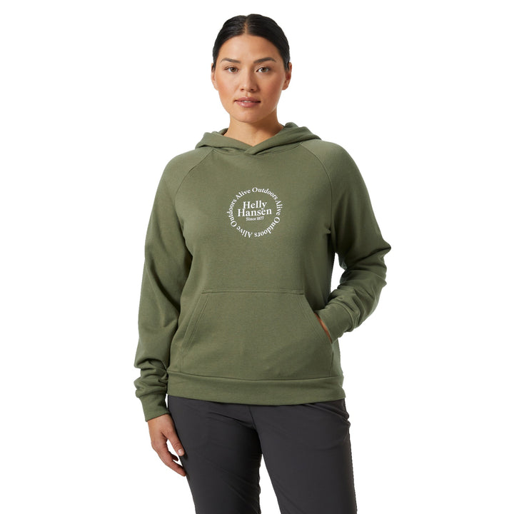 Helly Hansen Core Graphic Kapuzenpullover Damen