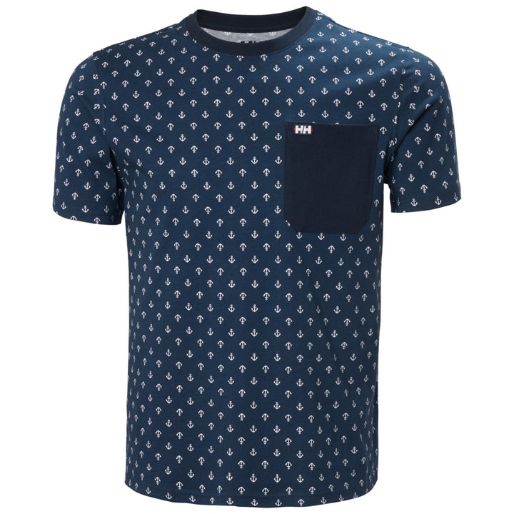 Helly Hansen Hudson T-Shirt Herren – Navy Aop