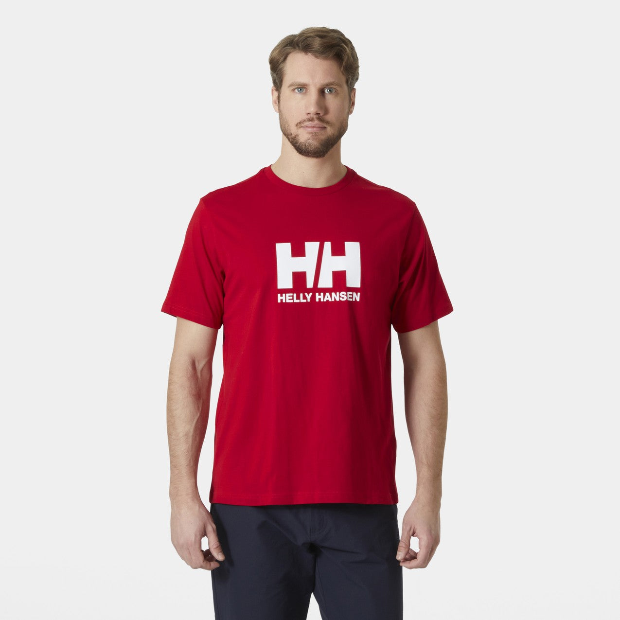 Helly Hansen Logo 3.0 T-Shirt Herren – 162 red