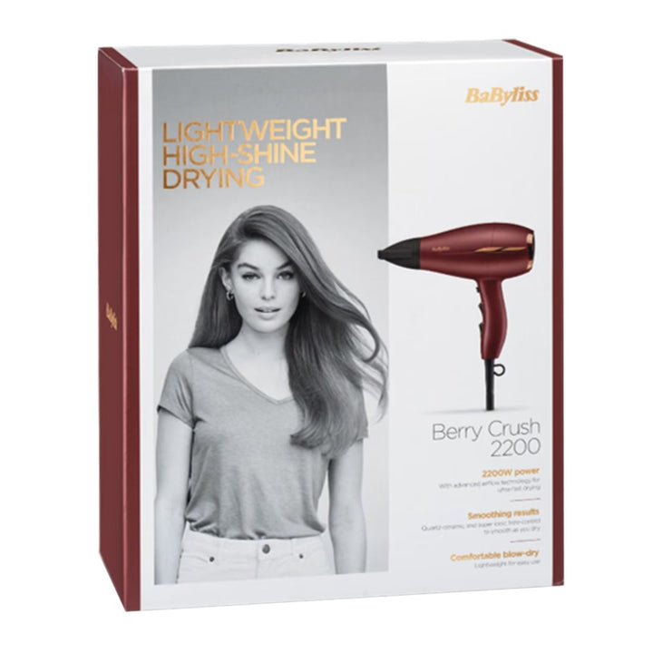 Babyliss Haartrockner Berry Crush 2200 W